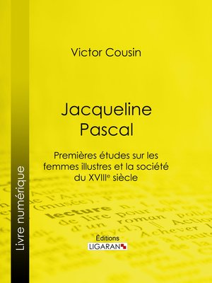 cover image of Jacqueline Pascal